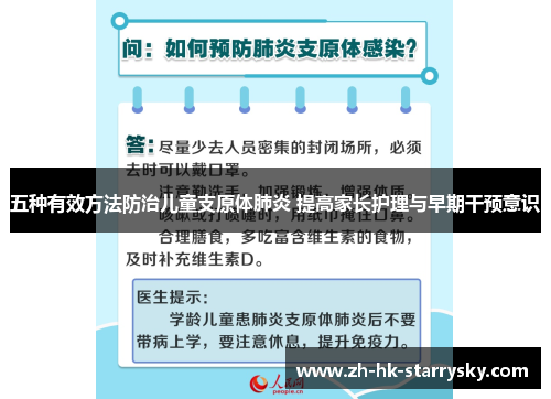 五种有效方法防治儿童支原体肺炎 提高家长护理与早期干预意识